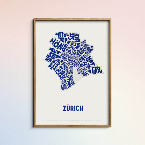 Zurich Typographic L Framed